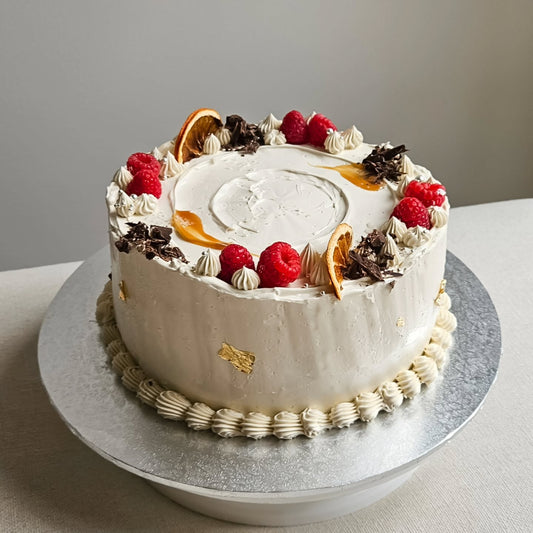 Artistic Brushstroke Cake